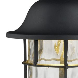Lapuente 14'' High 1-Light Outdoor Sconce - Matte Black 2
