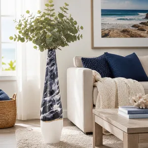 DURBANSIDE BLUE VASE 35 (IN) 11