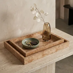 CANTONCROSS SET OF 2 TAN TRAY 2 (IN) 2