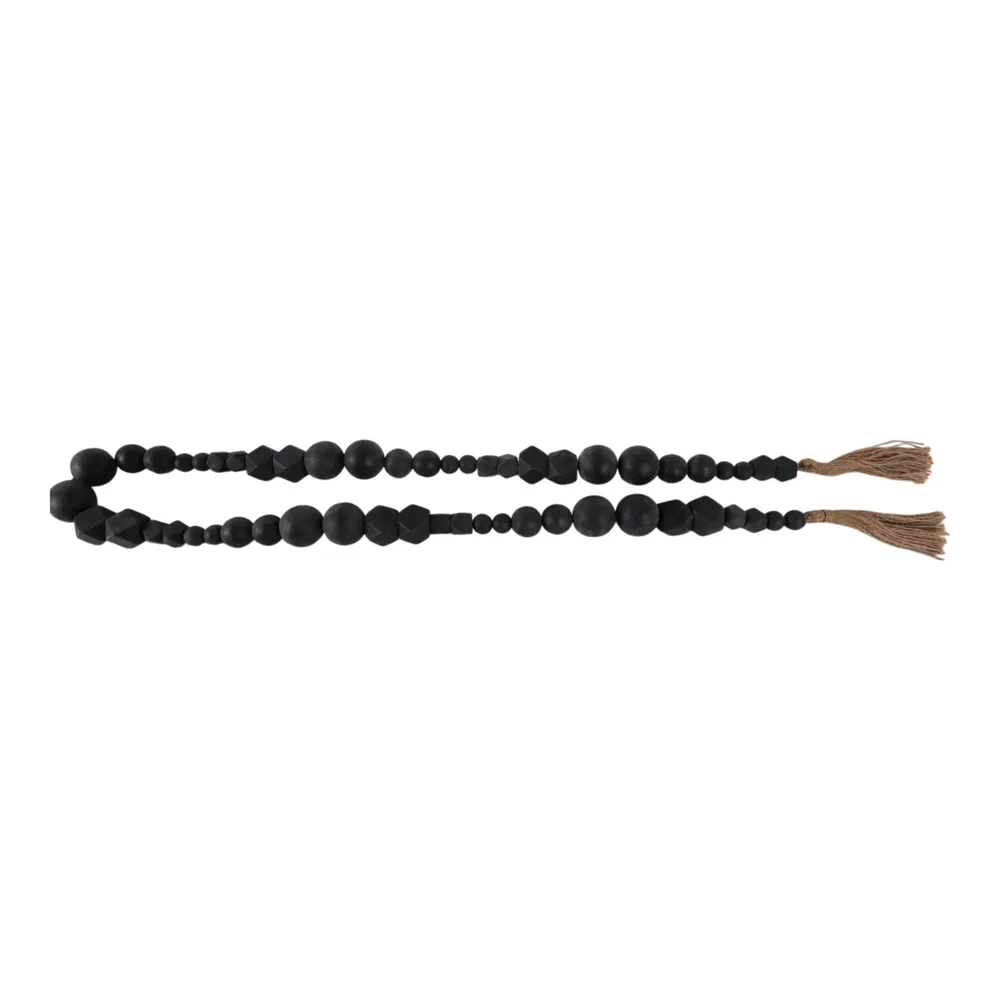 DUNEFORD BLACK BEAD 2 (IN)