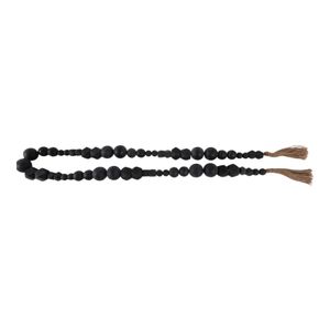 DUNEFORD BLACK BEAD 2 (IN) 5