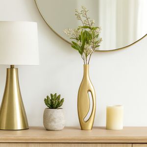COLVINRUN GOLD VASE 23 (IN) 11