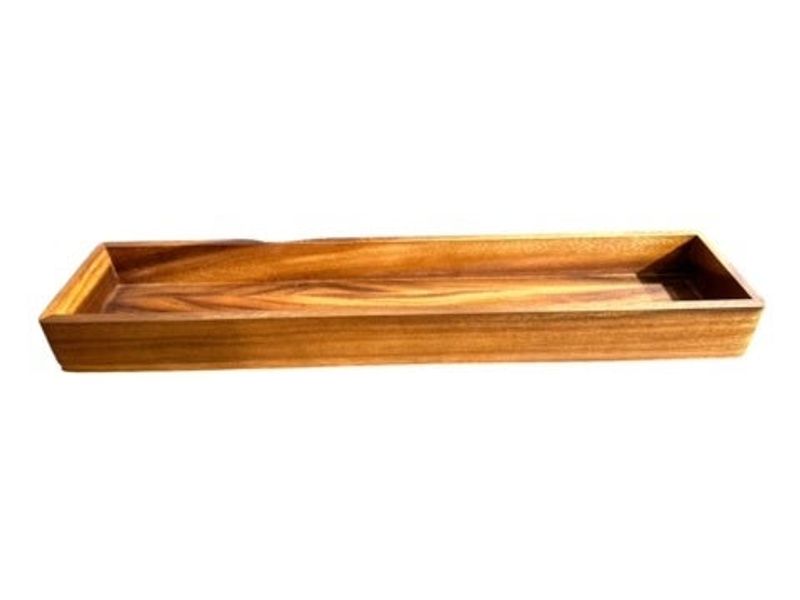 5.5" x 26" Wood Tray 1