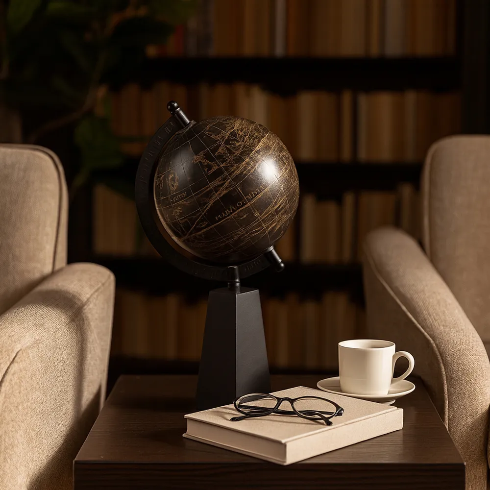 THORNTONOAK BLACK DECOR 11 (IN)