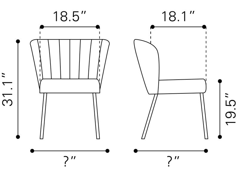 Aimee Dining Chair Beige 11