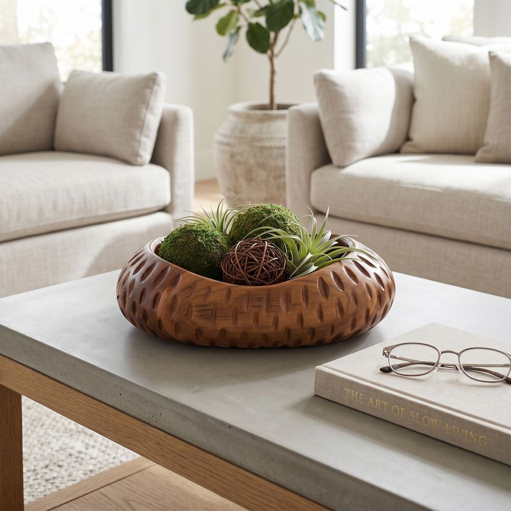 GARRETTWIND BROWN BOWL 5 (IN)