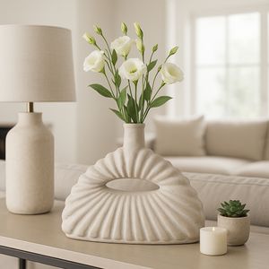 FALLONBURN IVORY VASE 12 (IN) 2