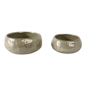ELDREDCROSS SET OF 2 GREEN PLANTER 5 (IN) 5
