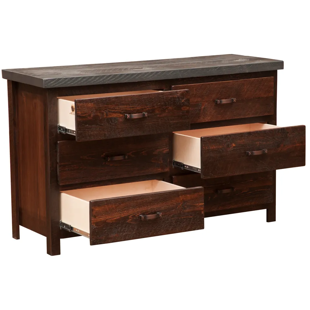 WoodShop Six Drawer Dresser - Premium Line - Hardware Choice:  TBD