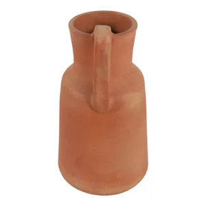KIRAMOOR RED VASE 13 (IN) 7