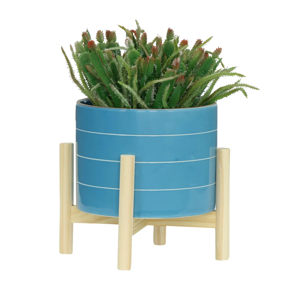 ALDERRUN BLUE PLANTER 9 (IN)