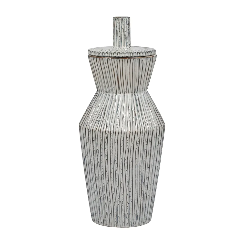 WRENTON WHITE VASE 20 (IN)