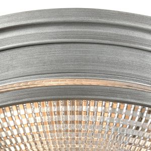 Sylvester 14'' Wide 2-Light Flush Mount - Weathered Zinc 5