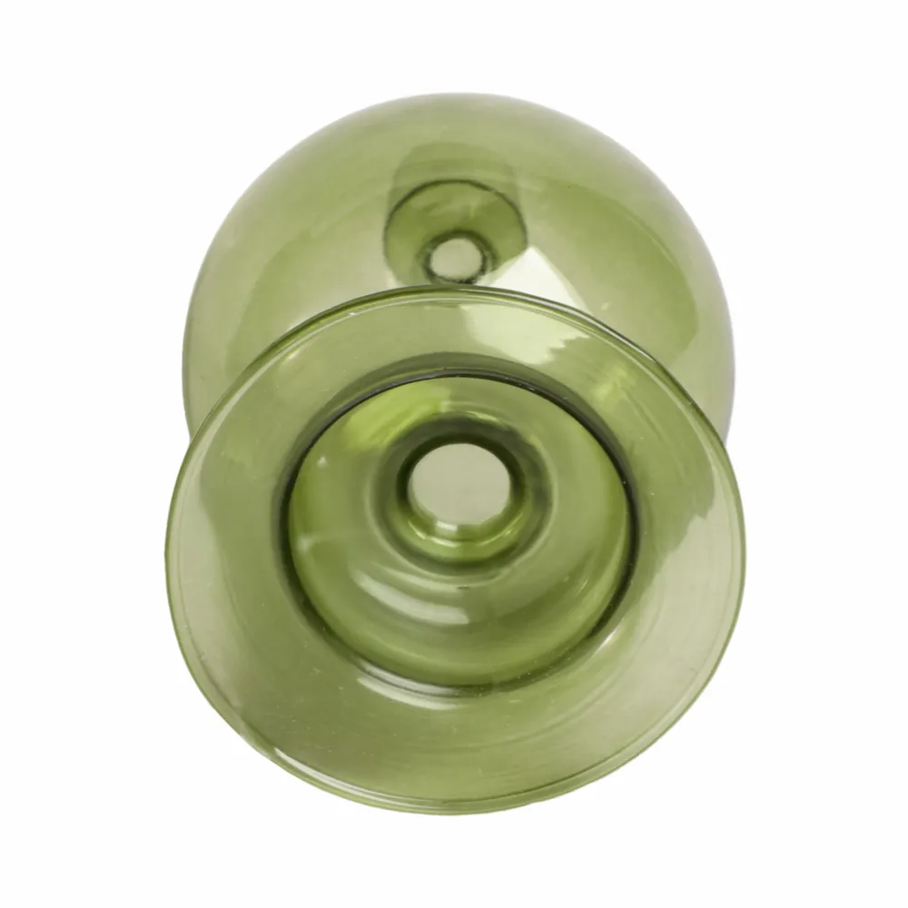 SKYLERCLIFF GREEN CANDLE HOLDER 7 (IN)