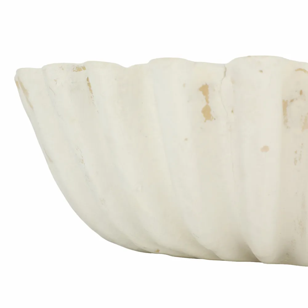 HADFIELDOAK IVORY BOWL 5 (IN)