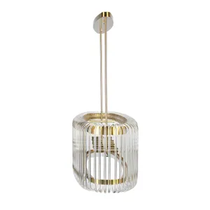 DUTTONBEACH GOLD CHANDELIER 14 (IN) 3
