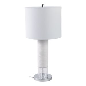JANELAKE WHITE LAMP 28 (IN) 4
