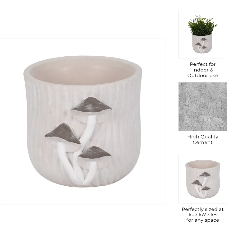 BRICEMORE GRAY PLANTER 5 (IN)