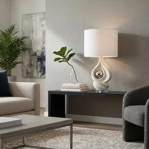 ARMONFORD IVORY LAMP 26 (IN) 11