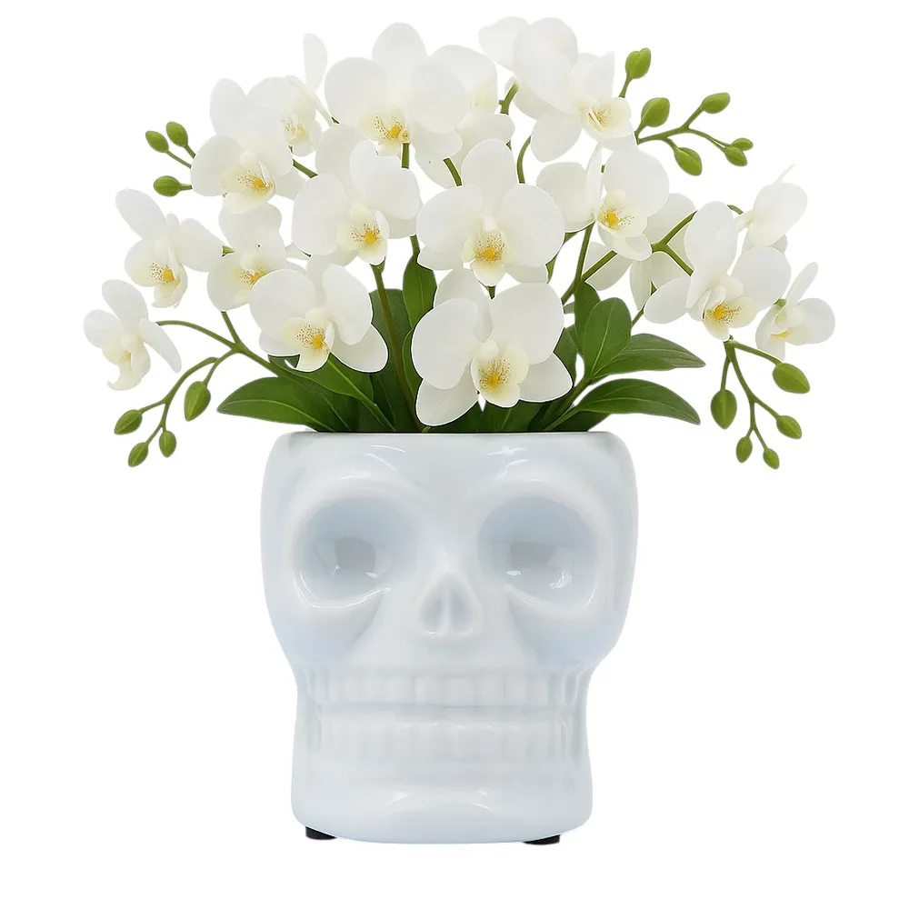 LINDENCLIFF WHITE VASE 5 (IN)
