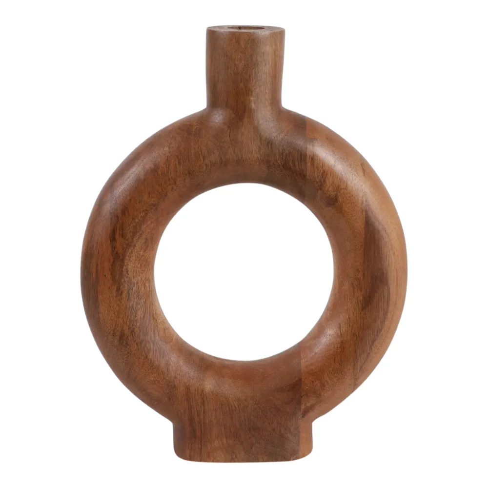 DRAPERWELL BROWN VASE 12 (IN)