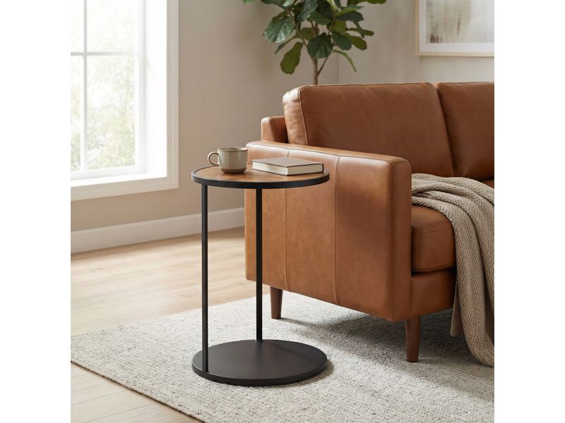 Nodo Side Table Brown & Black 2