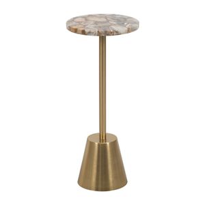 FENTONFORD GOLD ACCENT TABLE 25 (IN) 3