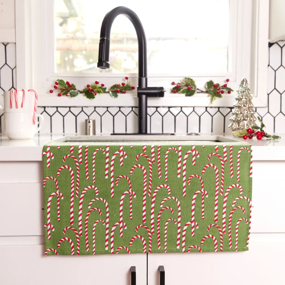 Scandi Ornaments Cotton Kitchen Towels (Set of 3)