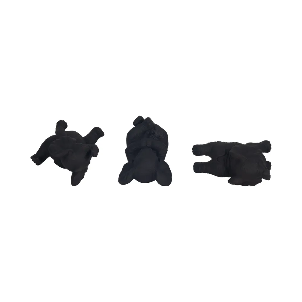 WALTONTON SET OF 3 BLACK DECOR 6 (IN)