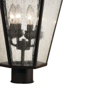 Cotswold 18'' High 4-Light Outdoor Post Light - Oil Rubbed Bronze 4