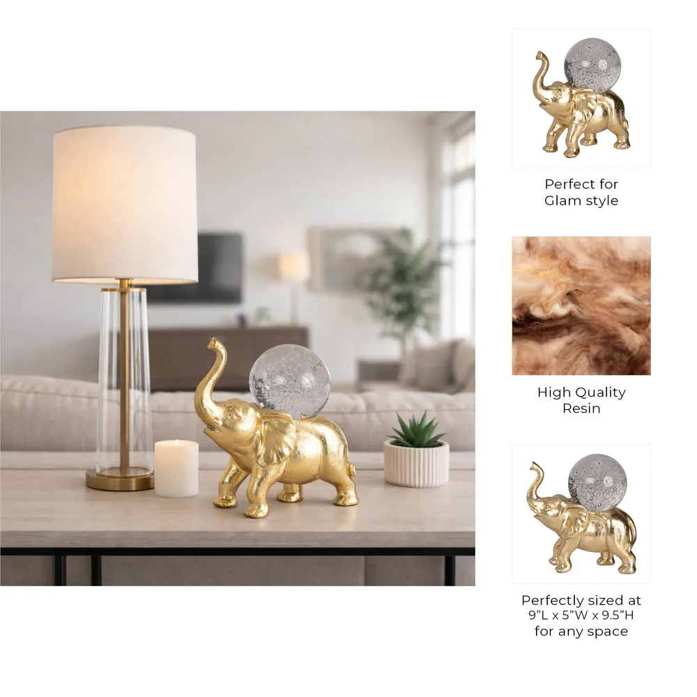 CLINTONTON GOLD DECOR 10 (IN)