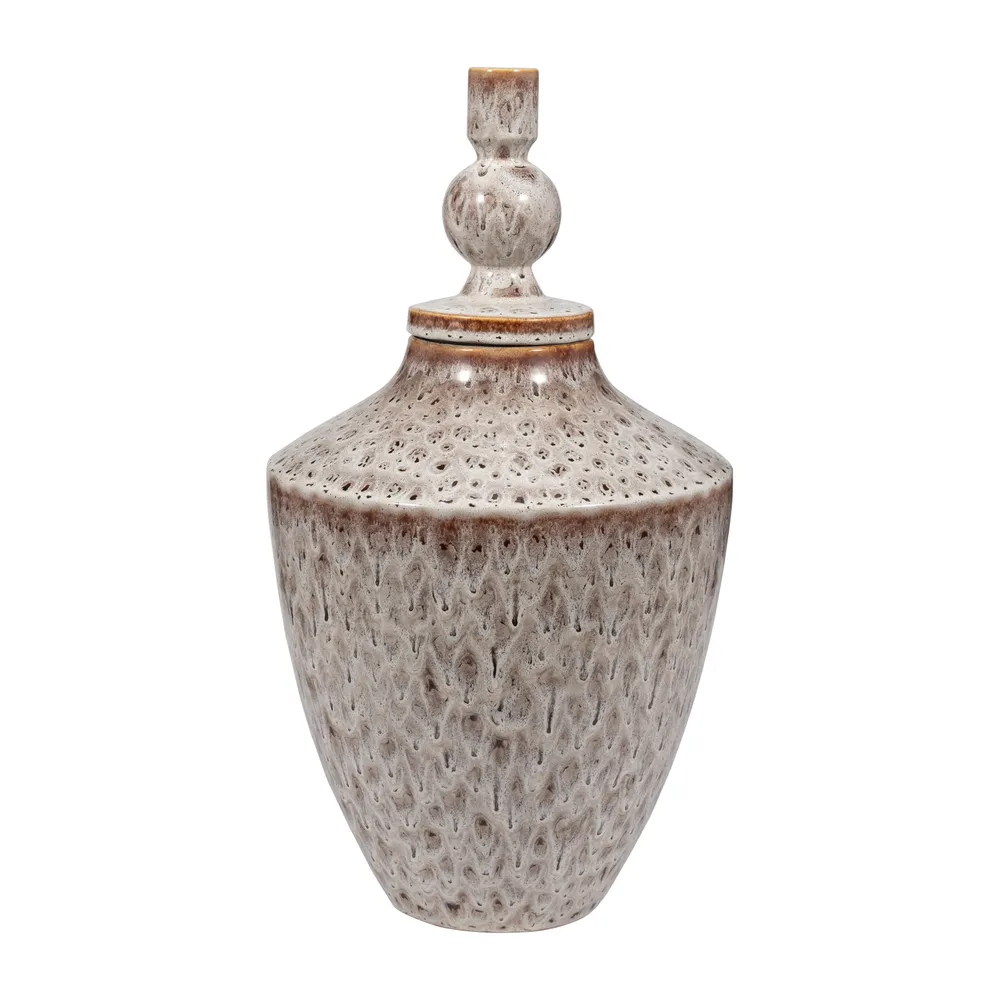 LINTONLAKE WHITE VASE 23 (IN)