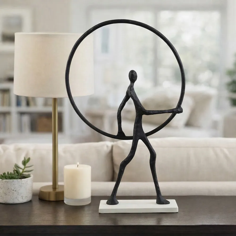 RYELAND BLACK DECOR 27 (IN)