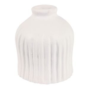 BOLTONCROSS WHITE VASE 9 (IN) 4