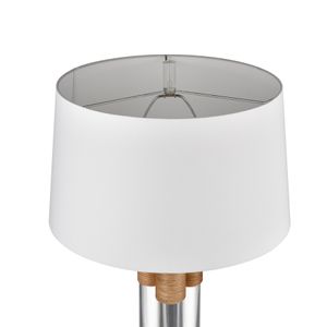 Island Gate 37'' High 1-Light Table Lamp - Clear 3