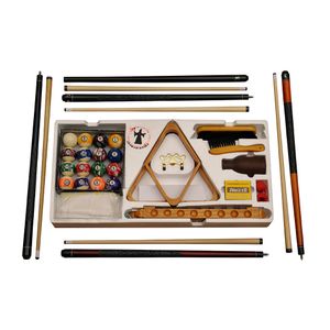 Deluxe Pool Table Accessory Kit - Swirl Balls 1