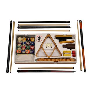 Deluxe Pool Table Accessory Kit - Standard Balls
