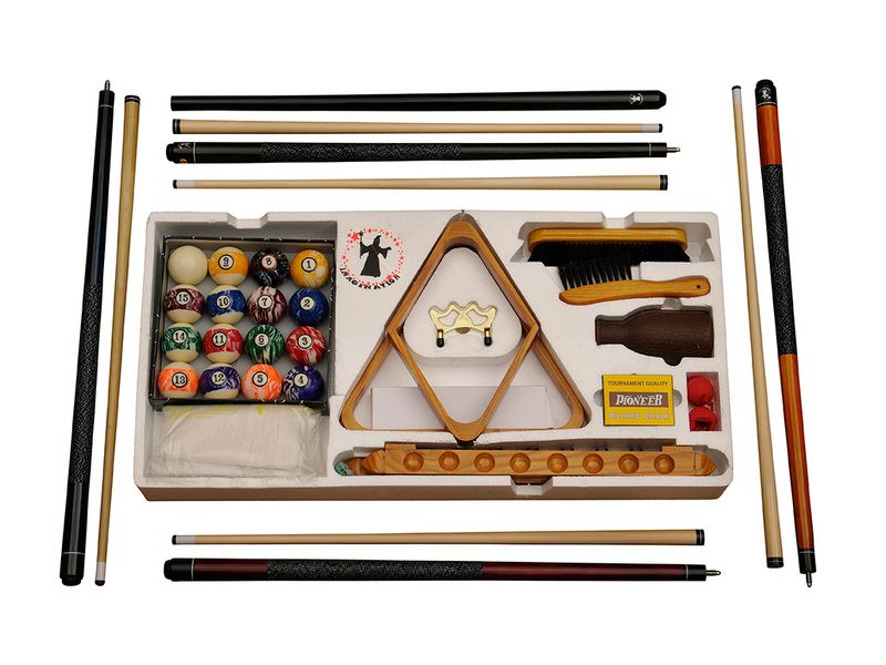 Deluxe Pool Table Accessory Kit - Standard Balls 1