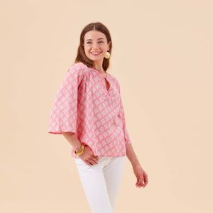 Fifer Pink Cotton Kurta Tunic 4