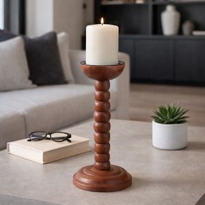 WRENVIEW BROWN CANDLE HOLDER 12 (IN) 11
