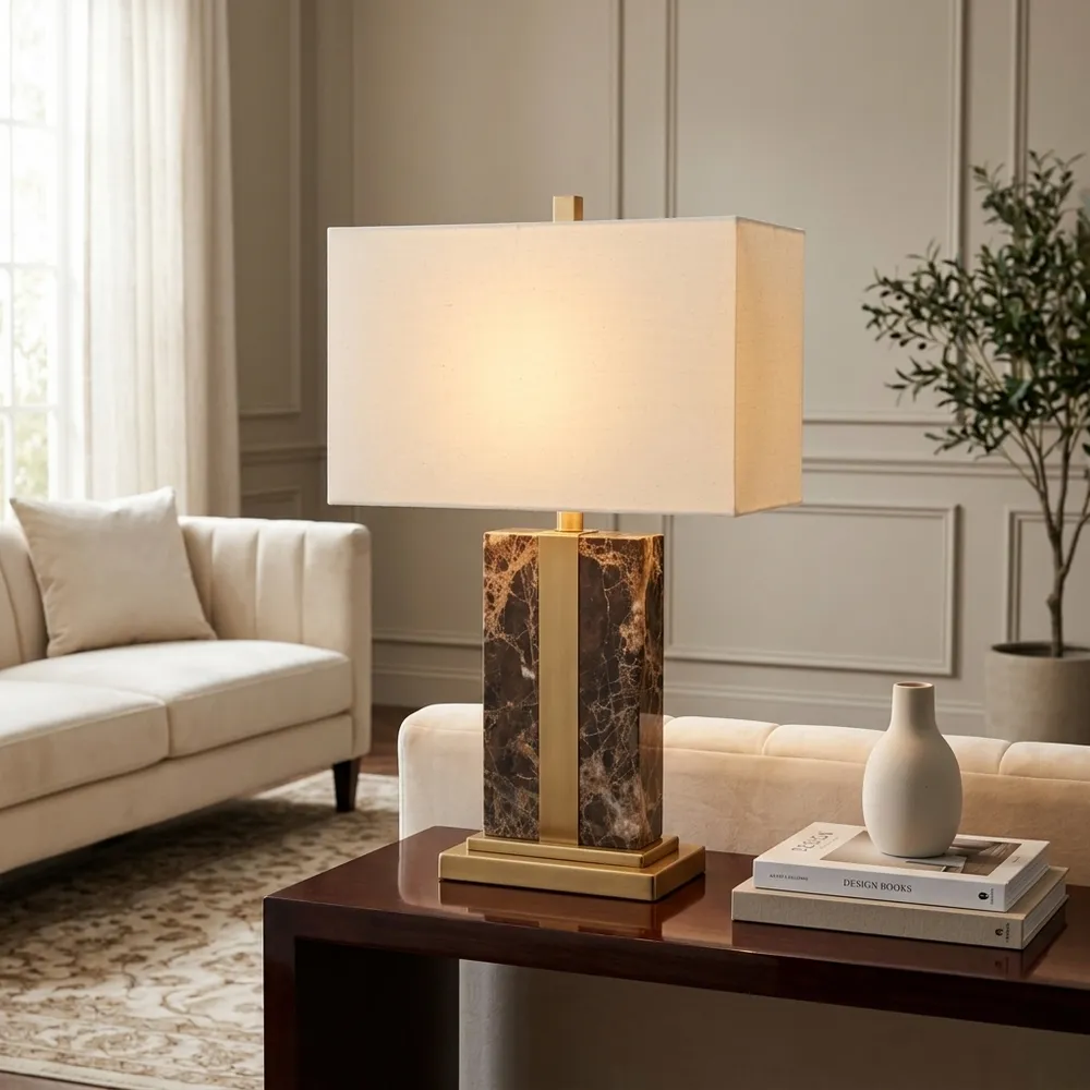 GARNERSIDE BROWN LAMP 26 (IN)