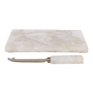 CLEOMORE SET OF 2 WHITE SERVEWARE 1 (IN) 7