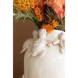 Ceramic Turtles Vase 3