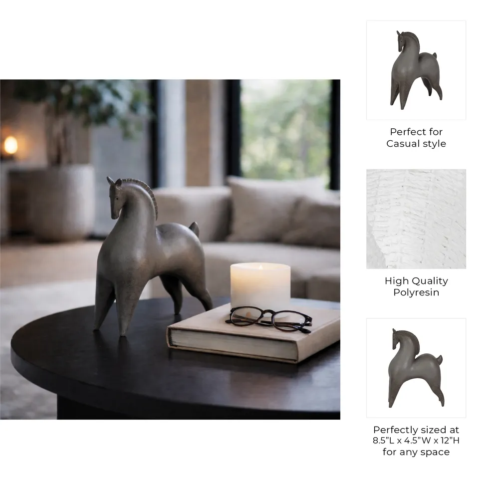 HEWITTSTONE GRAY DECOR 12 (IN)