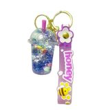 GLITTER KEYCHAIN - SNOWFLAKE 1