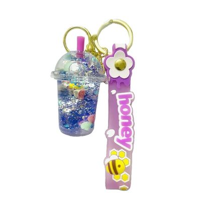 GLITTER KEYCHAIN - SNOWFLAKE