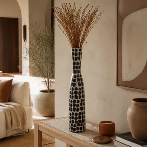 GAINES BLACK VASE 30 (IN) 10