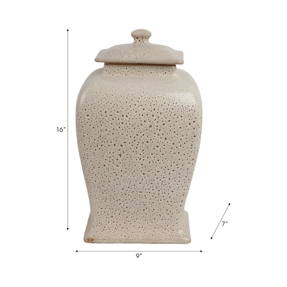 VALEBURN BEIGE JAR 16 (IN)