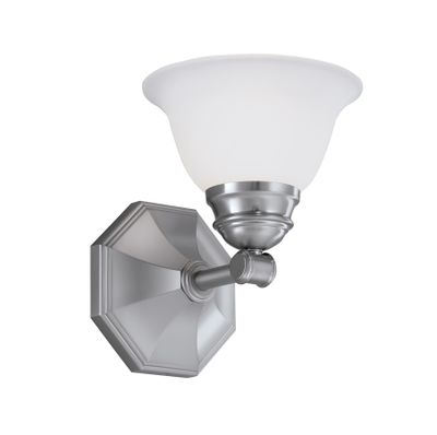 Kathryn 8.75″ High 1-Light Sconce - Brushed Nickel