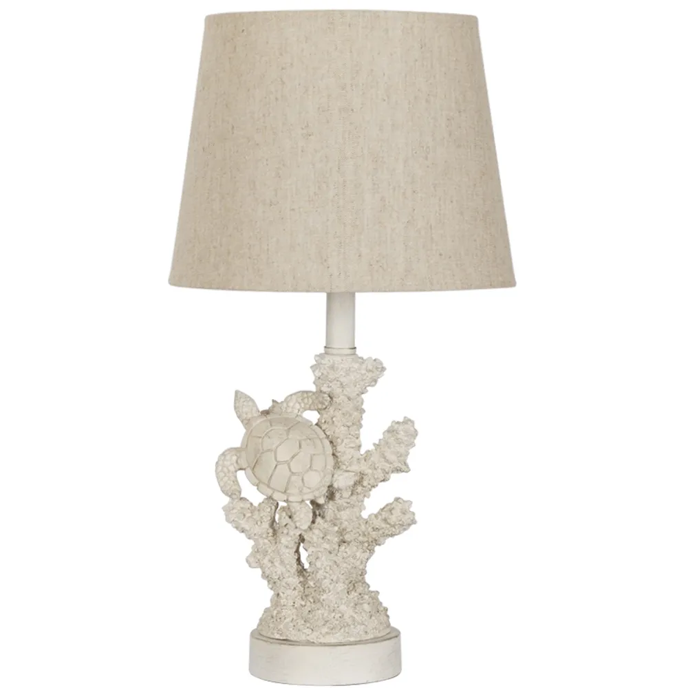 17" TURTLE LAMP